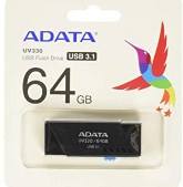 MEMORIA ADATA USB 64 GB COLOR NEGRO