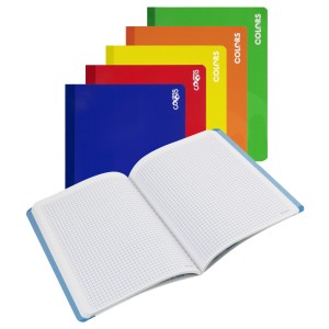 CUADERNO ENGRAPADO 100H CUADROS 5MMMILIMETRICOS