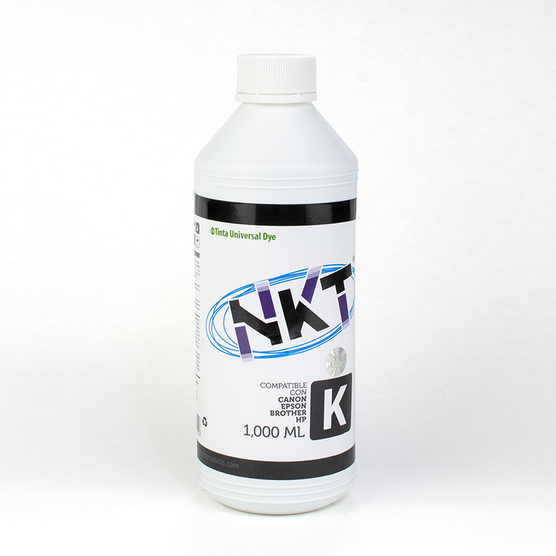 Tinta DYE NKT 1000 ml black universal