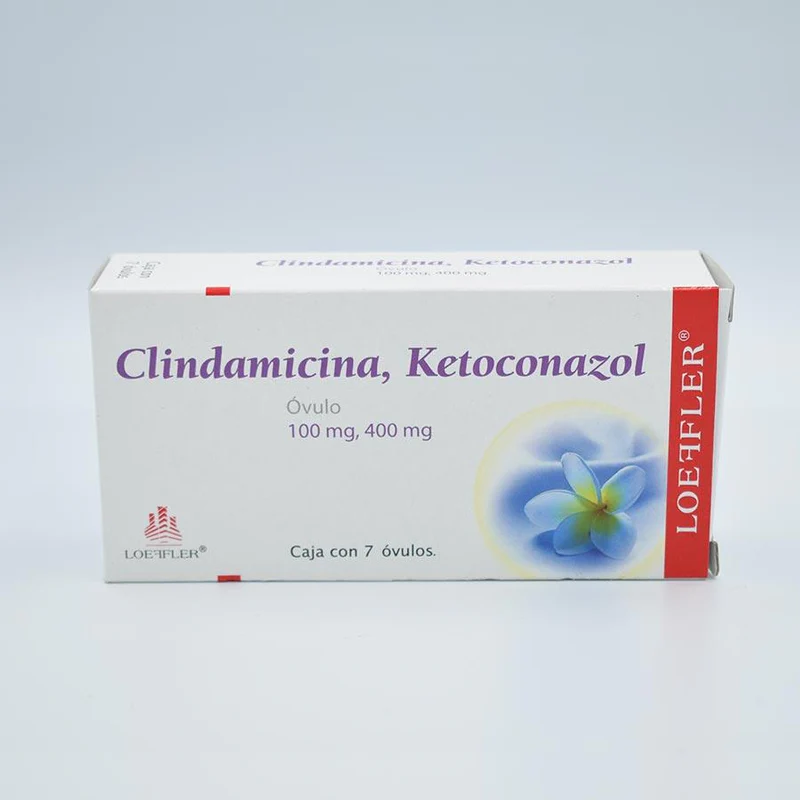 Clindamicina/ketonazol caja  7 ovulos