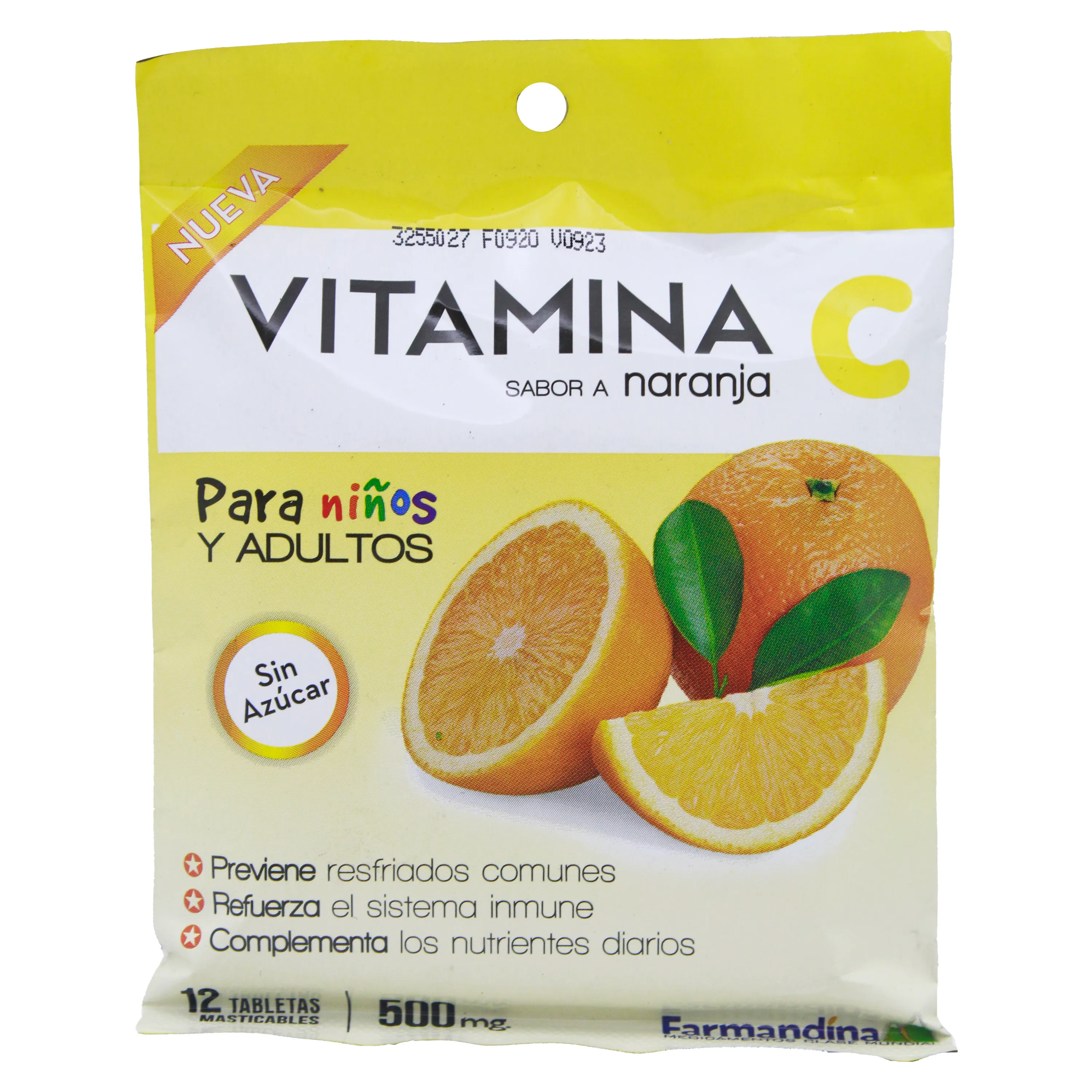 Vitamina c500 sobre