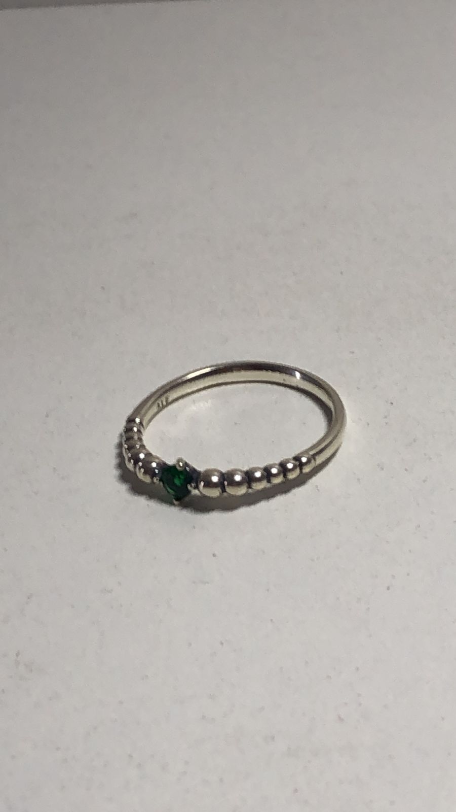 PE-ANILLO CON PERLA VERDE 1.65