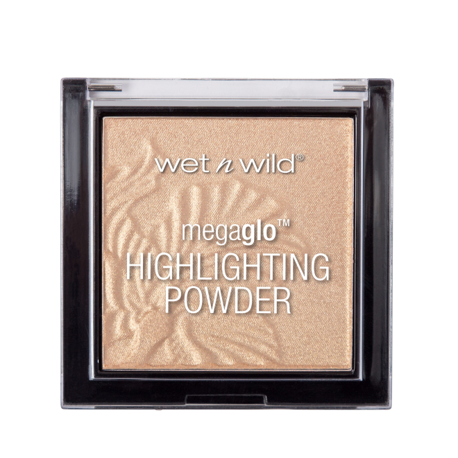 HIGHLIGHTING POWDER GOLDEN FLOWER CROWN