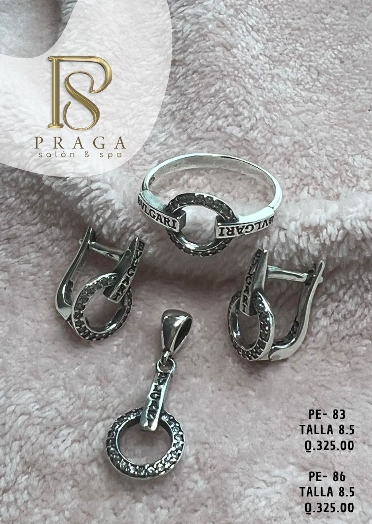 JUEGO PANDORA - CIRCULOS CON DIAMANTES BLANCOS