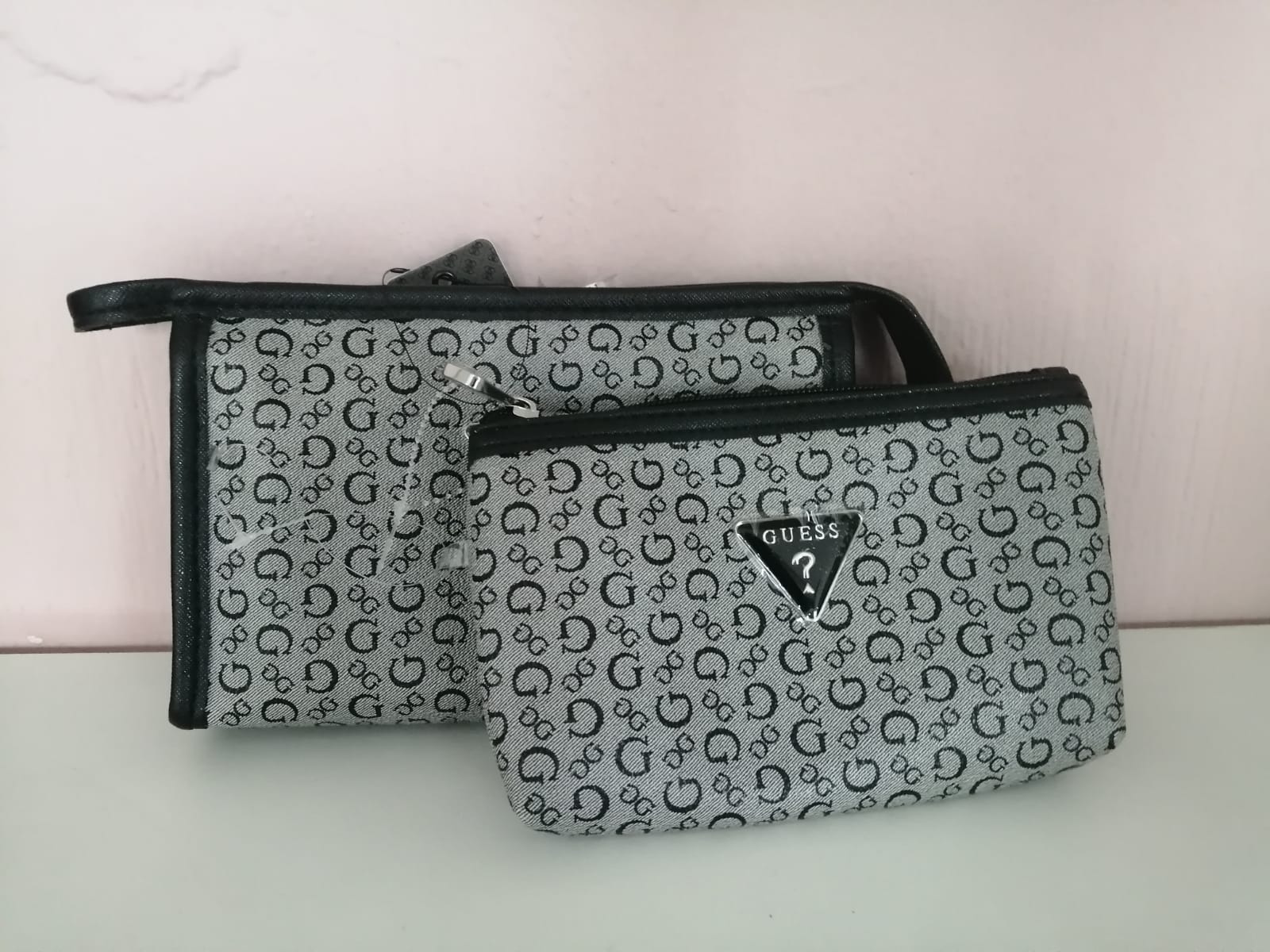 CARTERA GUEZ GRIS/NEGRO