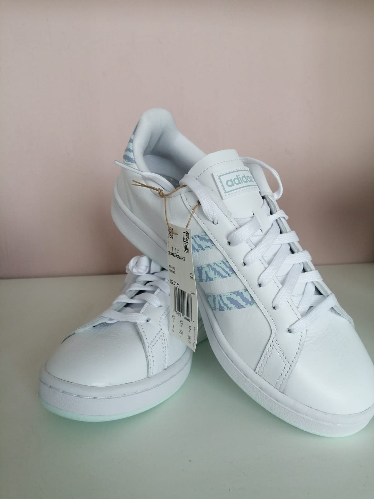 TENIS ADIDAS BLANCOS TALLA 8