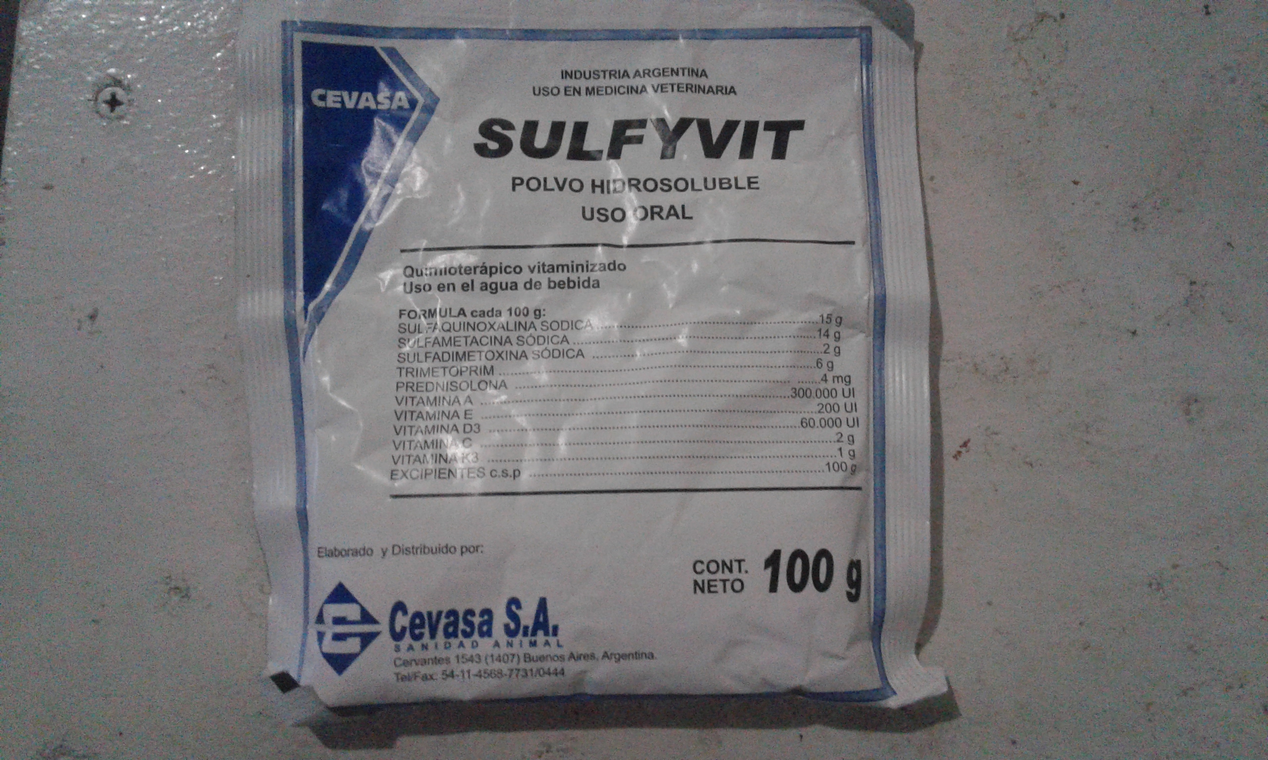 SULFYVIT 100G