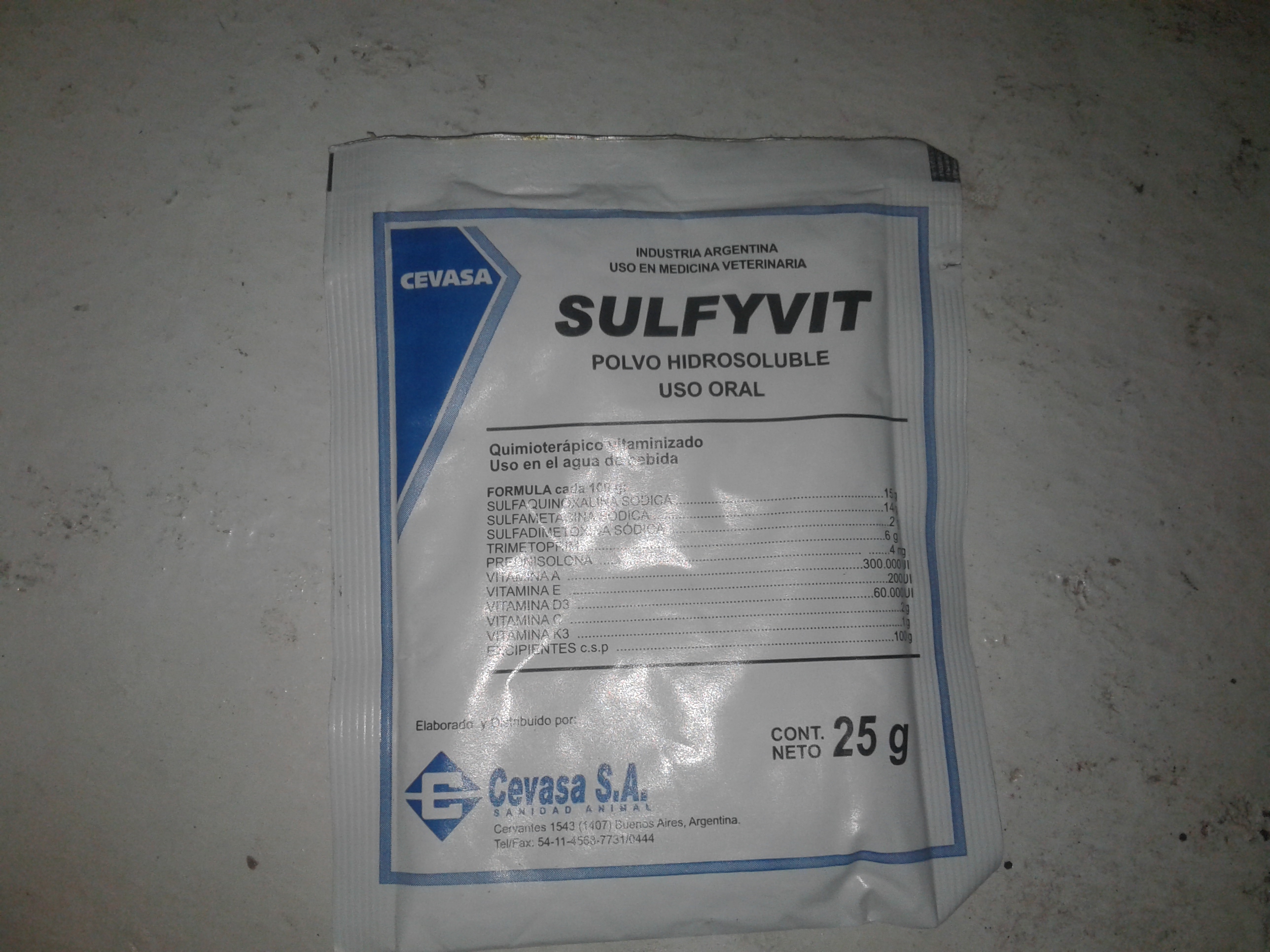 SULFYVIT 25G