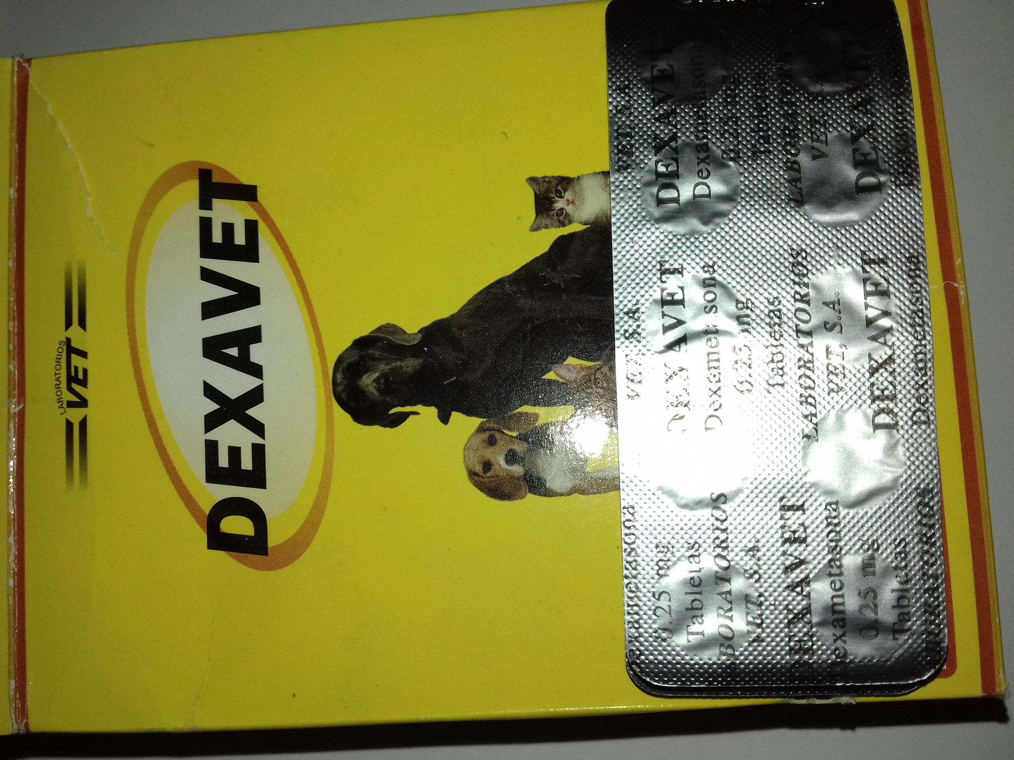 DEXAVET BLISTER 0.25G