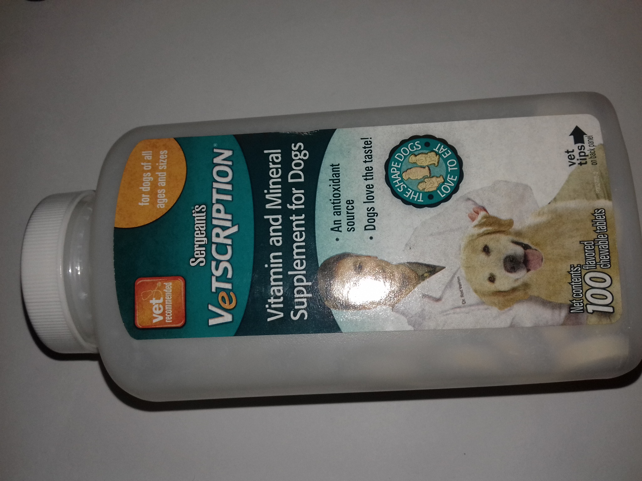 VETSCRIPTION VITAMINAS PARA PERRO TABS