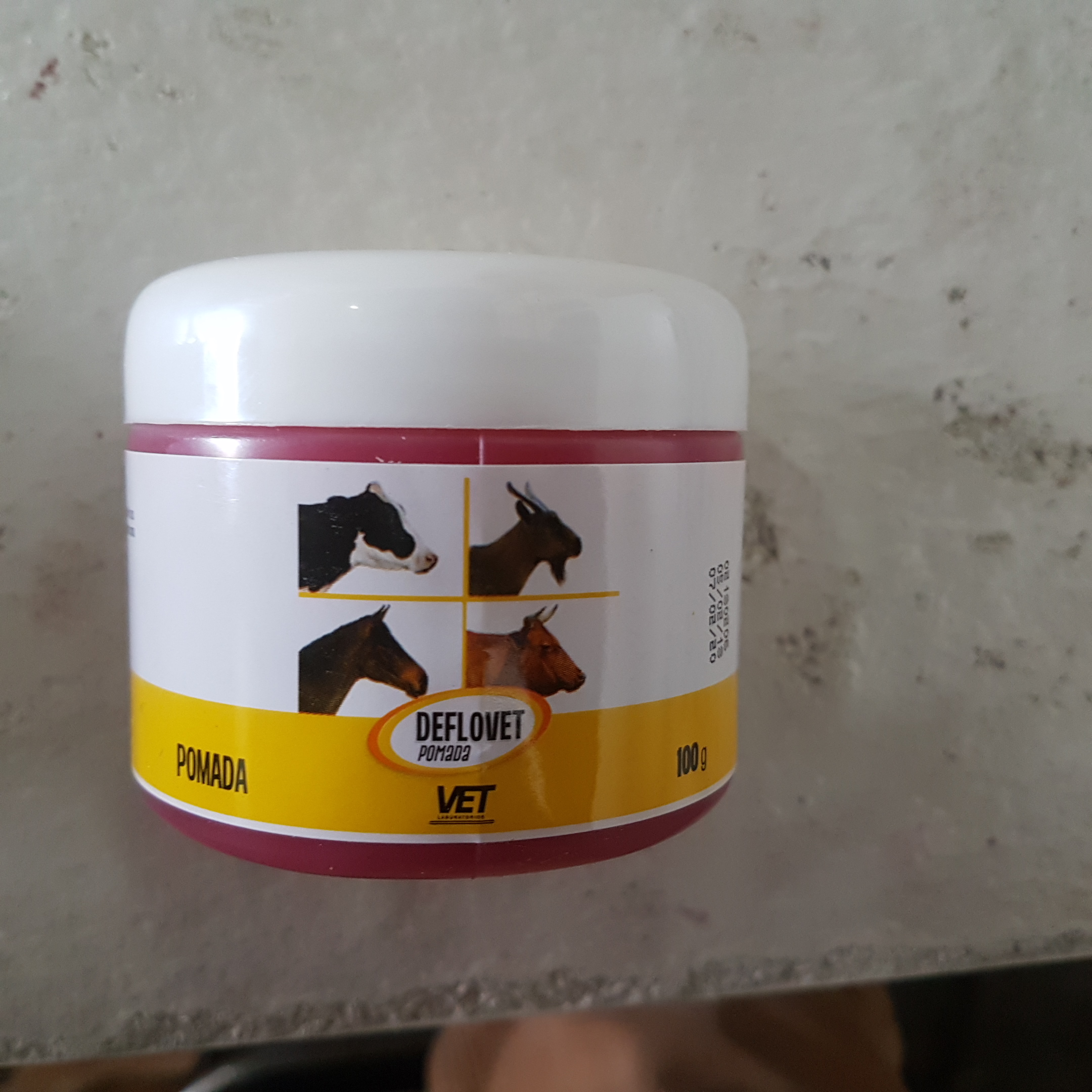 DEFLOVET  POMADA 100G