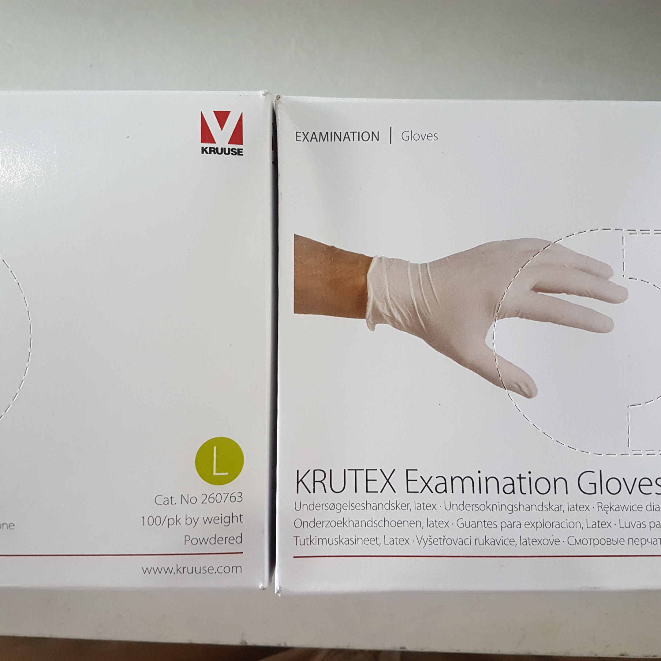 GUANTES P/ EXAMEN  KRUTEX GRANDE