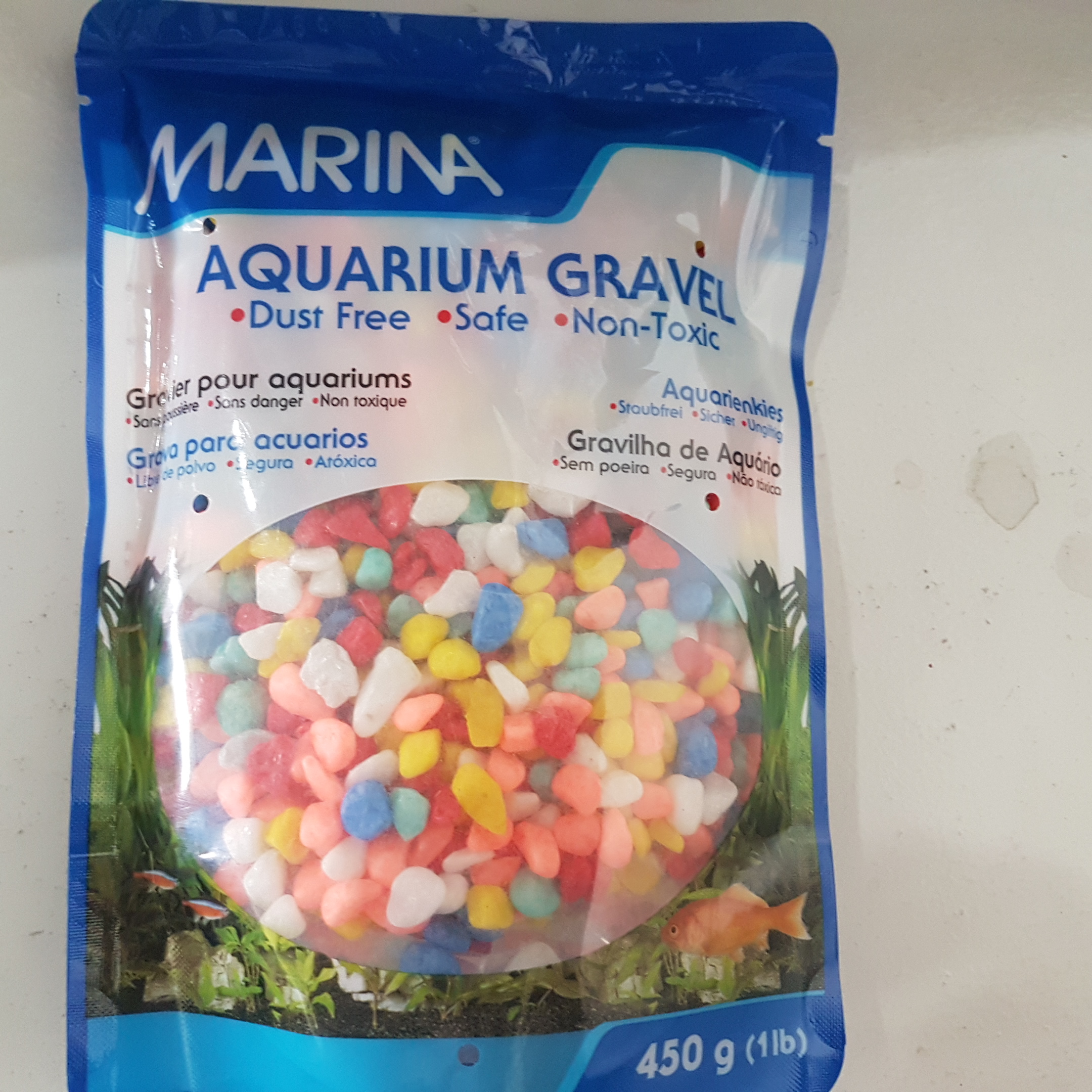 MARINA GRAVA DECORATIVA ARCOIRIS 1LB