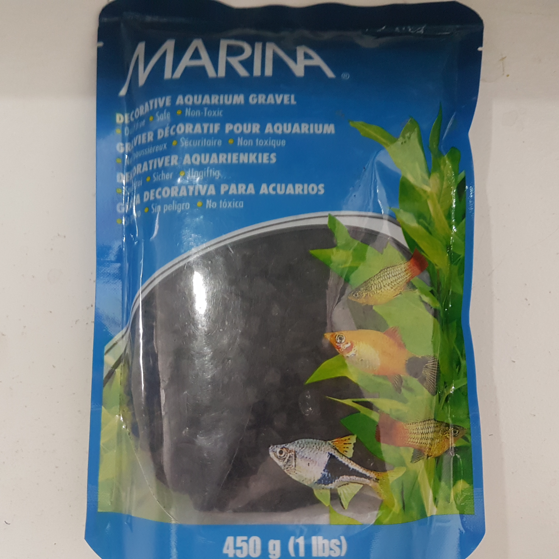 MARINA GRAVA DECORATIVA  NEGRA 1LB